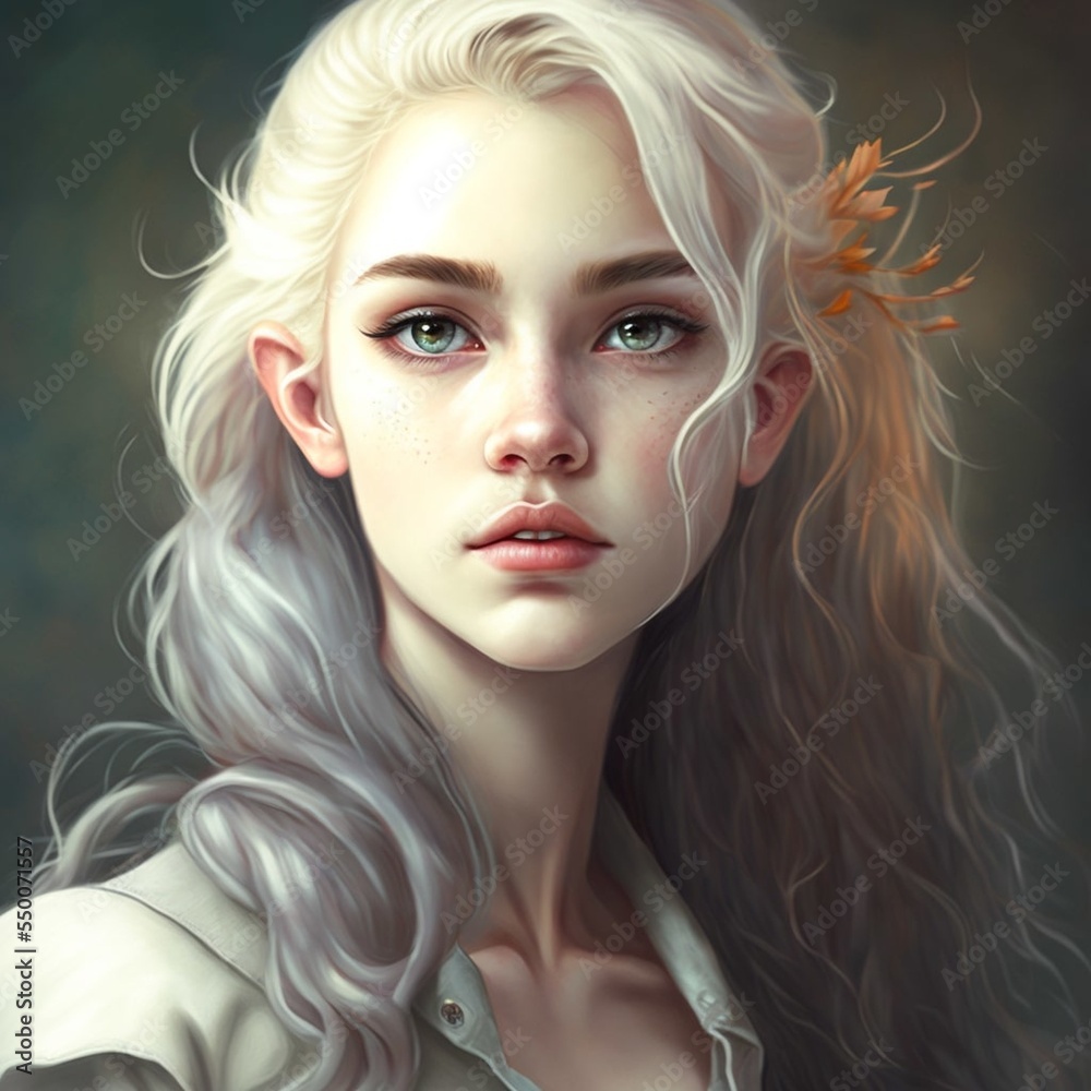 Fototapeta premium Woman elf