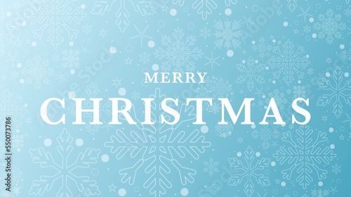 Merry Christmas on snowflake  background  , Flat Modern design , illustration Vector EPS 10