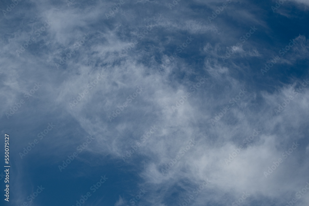 Autumn blue sky and clouds for background Autumn blue sky and clouds for background