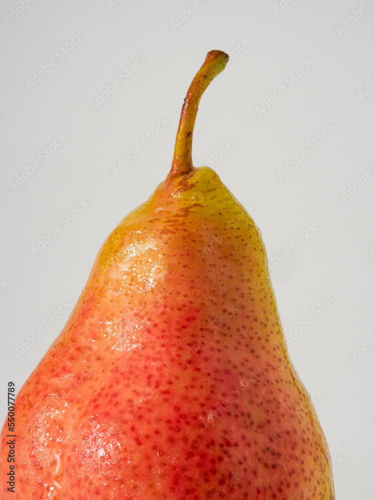 Pears are isolated. Pears on a white background. Full depth of field ...