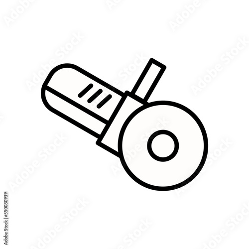 angle grinder icon