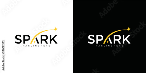 spark logo graphic vector icon