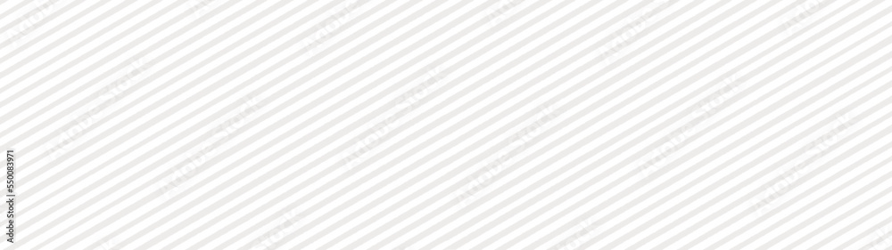 Obraz premium 手描きの線で作った細い斜めストライプの背景 - シンプルな薄いグレーのテクスチャ - ワイド 