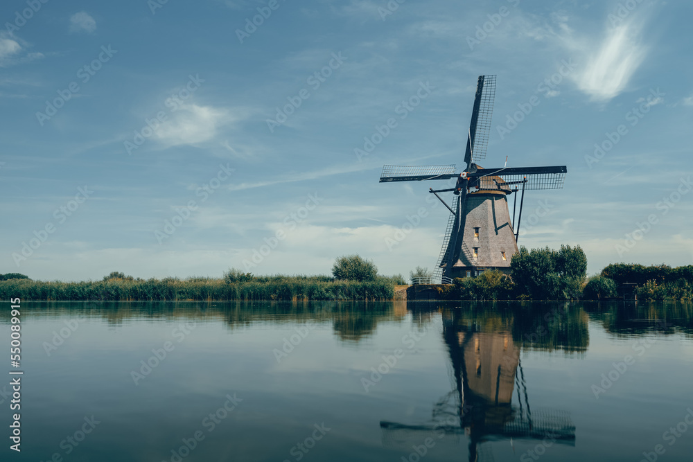 Windmühle aus den Niederlande, Die Windmühlen von Kinderdijk