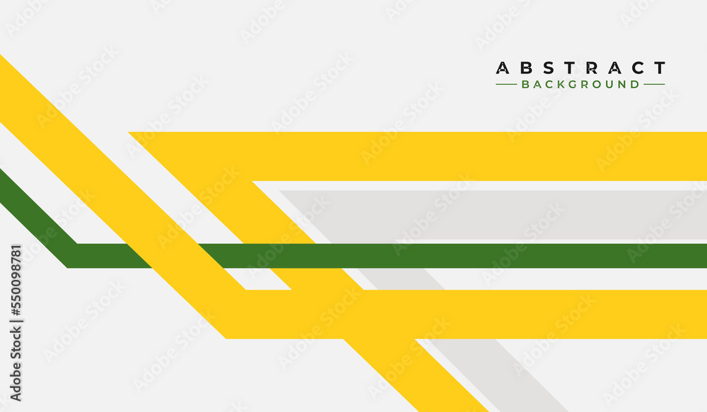White background with green and yellow lines White background with green and yellow lines