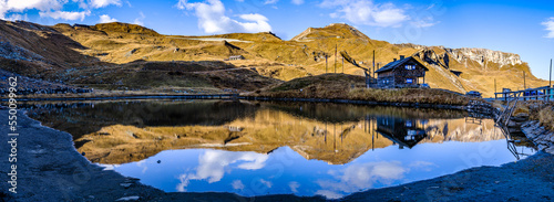 landscape at the grossglockner mountain