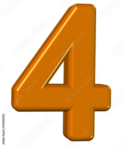 golden font letter a