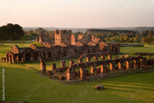 South American Jesuit Mission ruins, Itapoea, Paraguay. photo