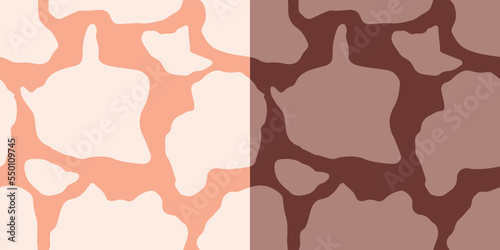 Vitiligo seamless background medical vector concept