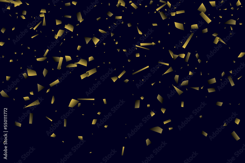 Abstract golden confetti. Decorative element. Luxury background for your design. Abstract golden confetti. Decorative element. Luxury background for your design.