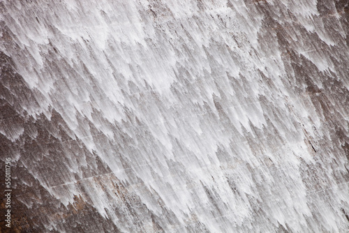 Gathega Dam supplying the water to power Guthega power station as part of the Snowy mountains hydro scheme, New South Wales, Australia.