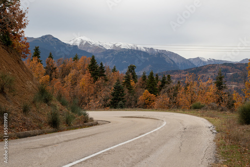 road in the mountains