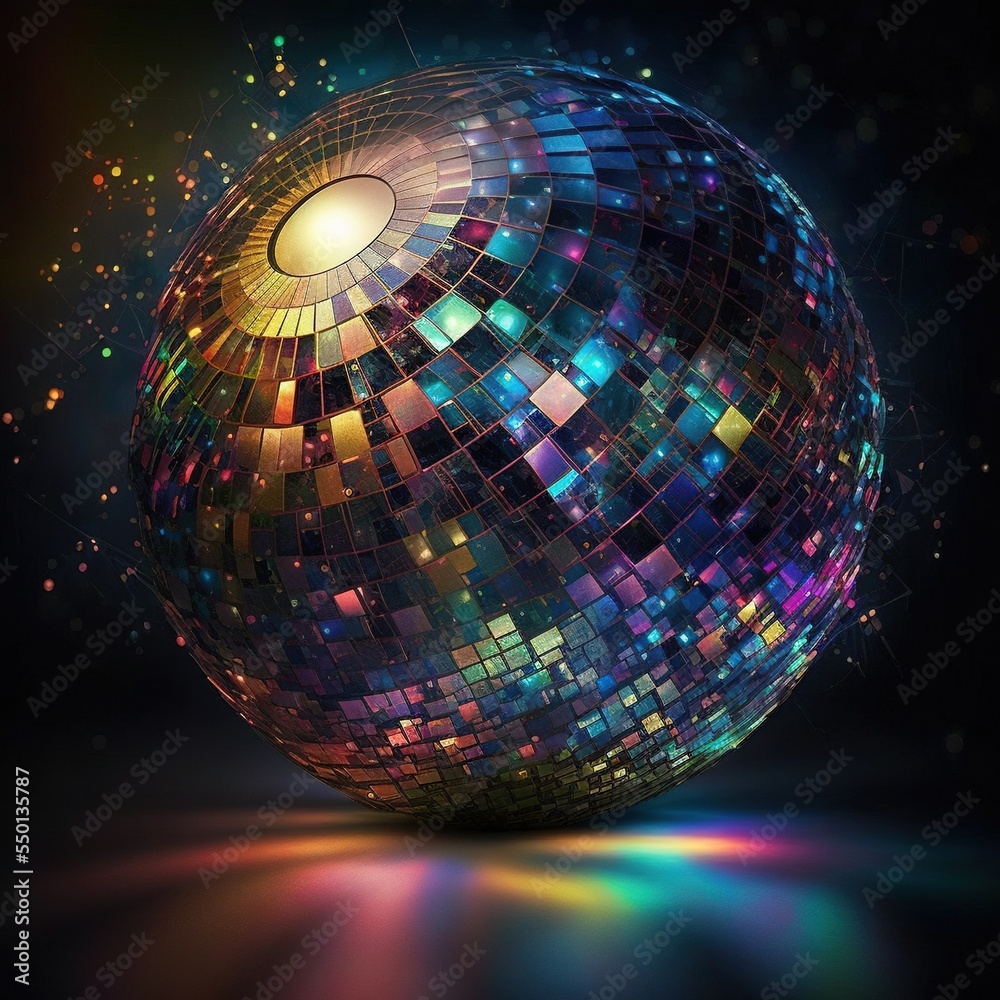 Obraz premium disco ball