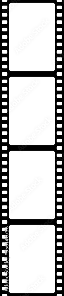 Grunge film strips collection. Old retro cinema movie strip video recording. Vector illustration. Grunge film strips collection. Old retro cinema movie strip video recording. Vector illustration.