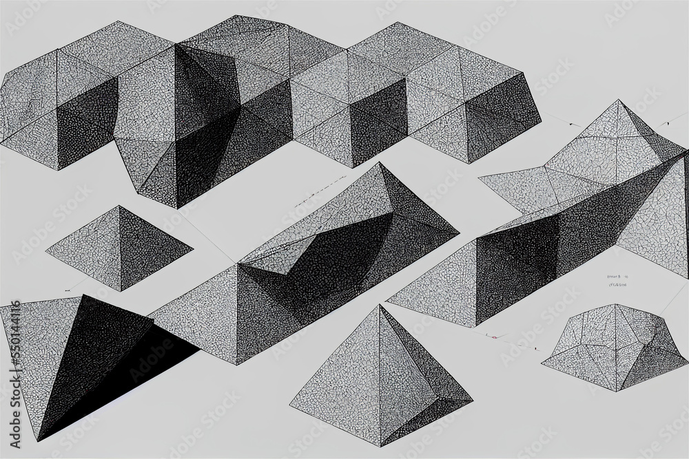 black and white abstract polygon background black and white abstract polygon background