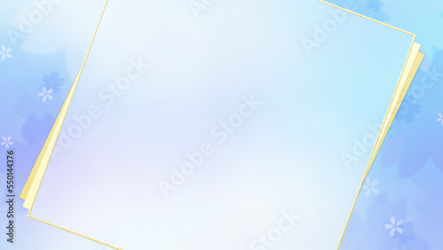 Refreshing cherry blossom Japanese style background