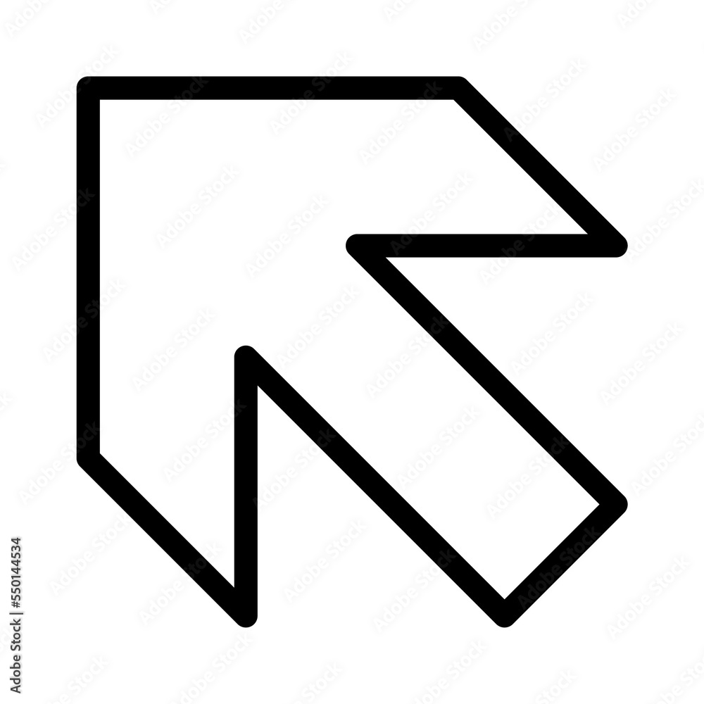 Arrow icon template Arrow icon template
