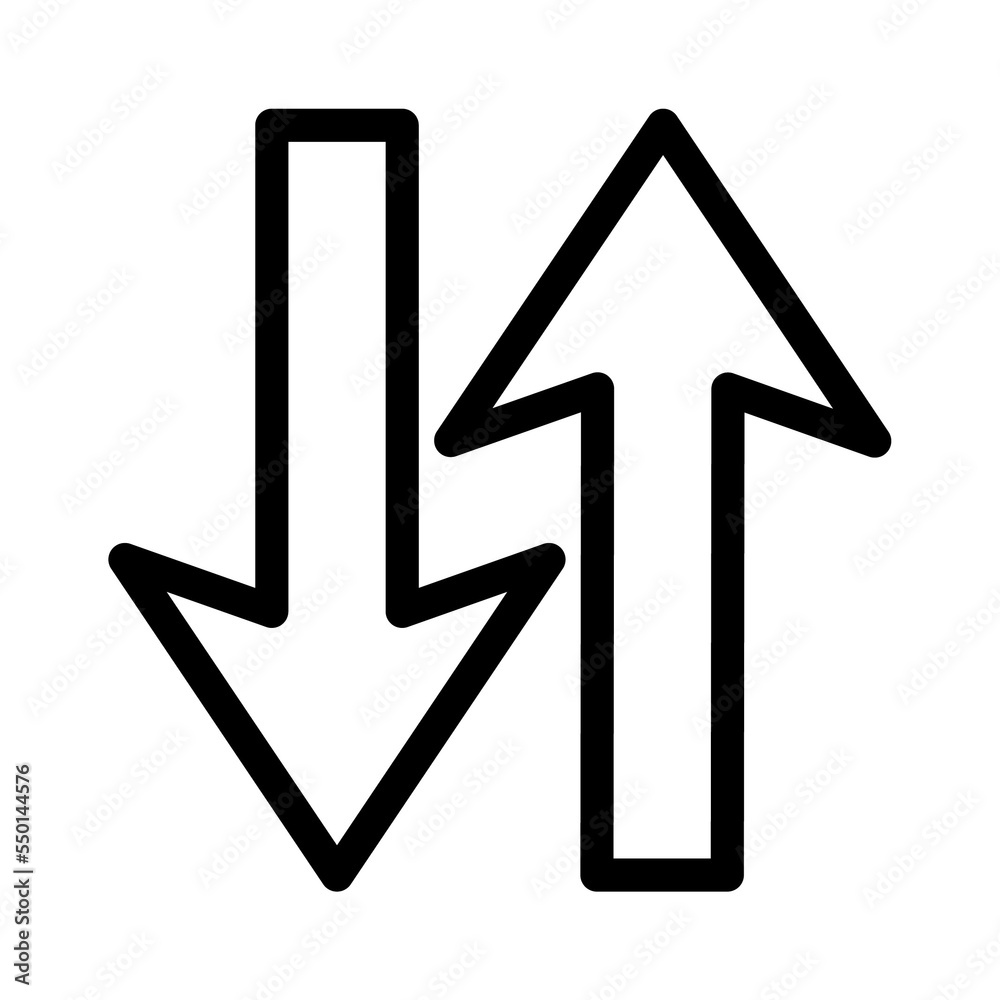 Arrow icon template Arrow icon template