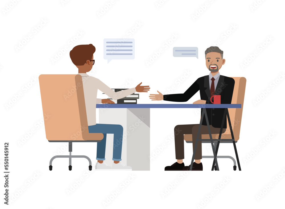 Business relationships concept. Office man and woman character vector design. Business people working in office planning, thinking and economic analysis on isolated white background. Business relationships concept. Office man and woman character vector design. Business people working in office planning, thinking and economic analysis on isolated white background.