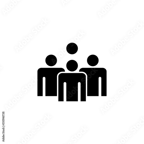 Man icon people icon vector logo design template