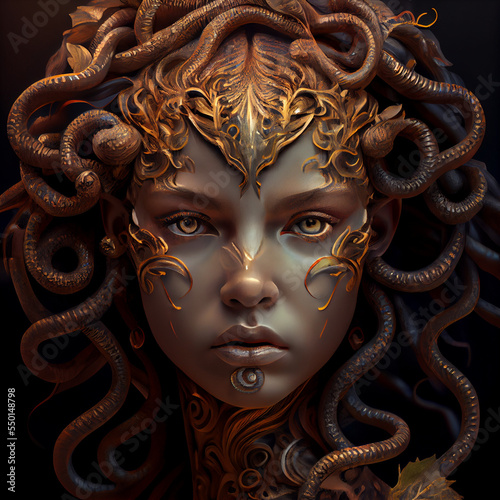 Golden Medusa (Gorgon), AI	