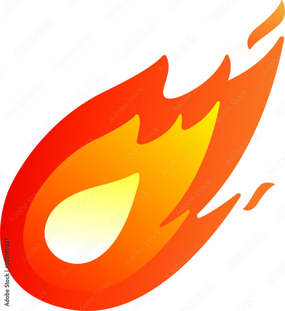Red hot fire ball, flame heat or spicy food symbol. Red hot fire ball, flame heat or spicy food symbol.