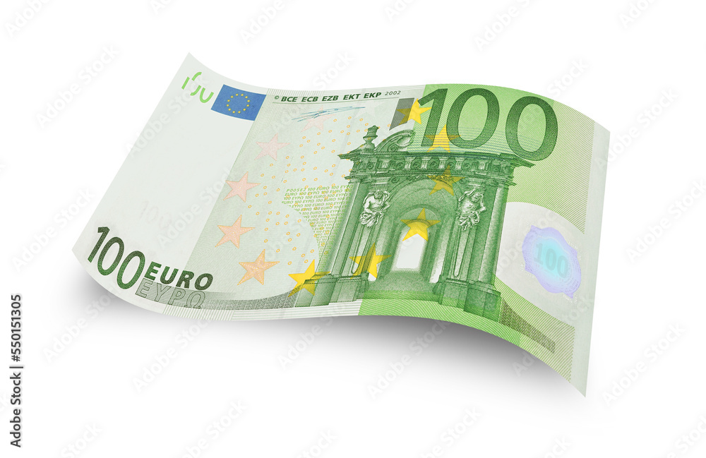 hundred euro banknote - obrazy, fototapety, plakaty 