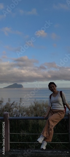 Guishan Island Turtle Island in Yilan county, Taiwan photo