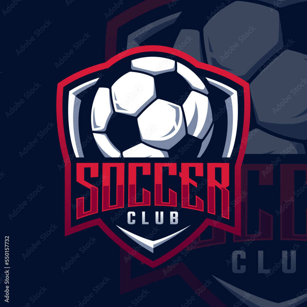 Esports logo soccer for your elite team Esports logo soccer for your elite team