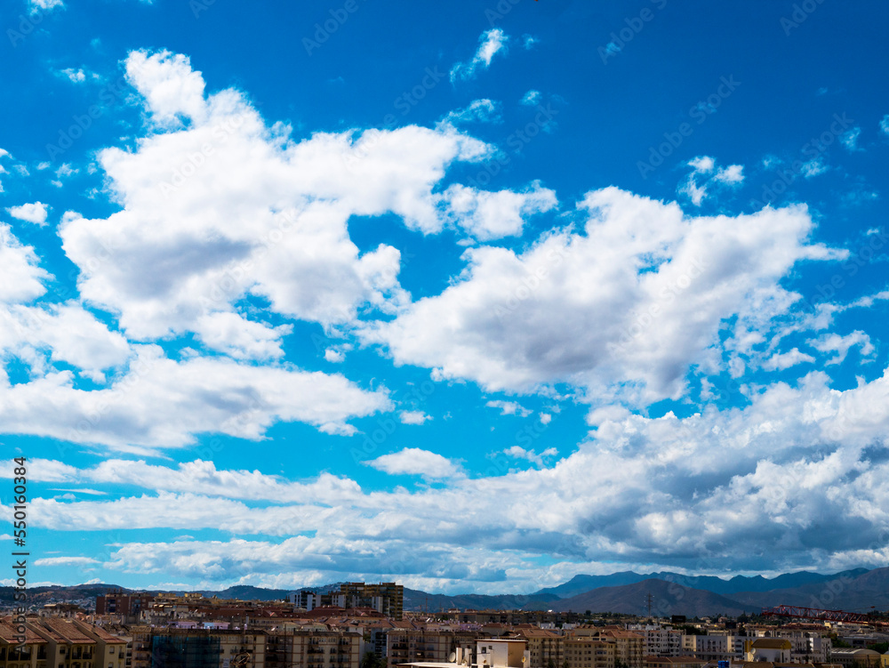 Cloudscape over Fuengirola Spain Cloudscape over Fuengirola Spain