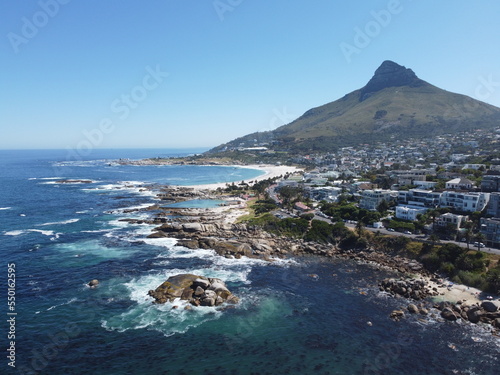 Camps Bay Aerial View