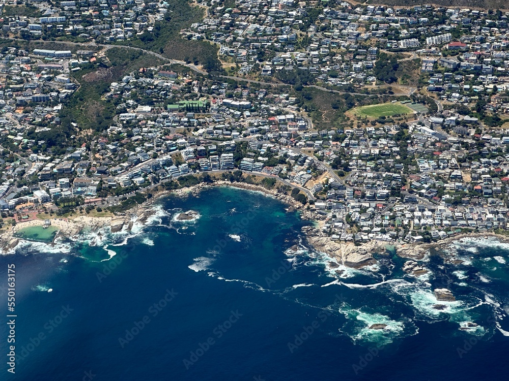 Camps Bay Aerial View Drone
