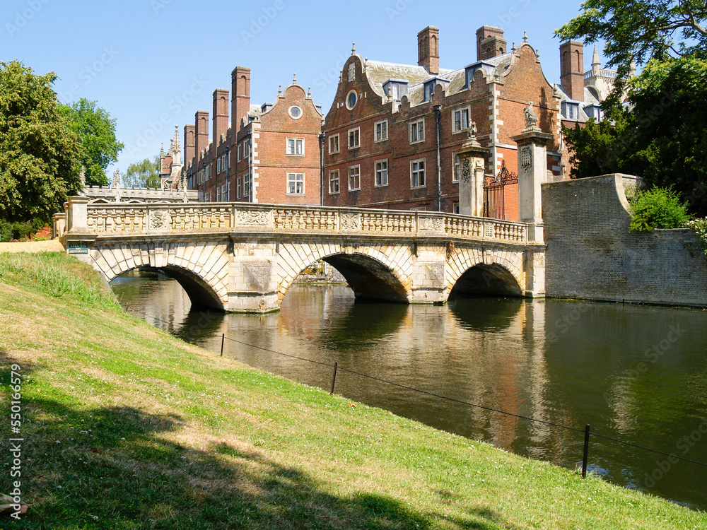 Wren Bridge in Cambridge University campus