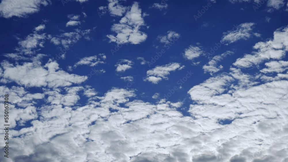 羊雲・タイムラプス・雨上がり 羊雲・タイムラプス・雨上がり