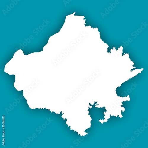 Rajasthan State Map Image