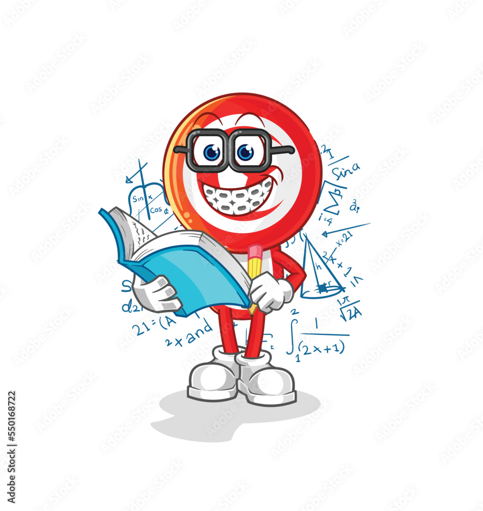 tunisia geek cartoon. cartoon mascot vector