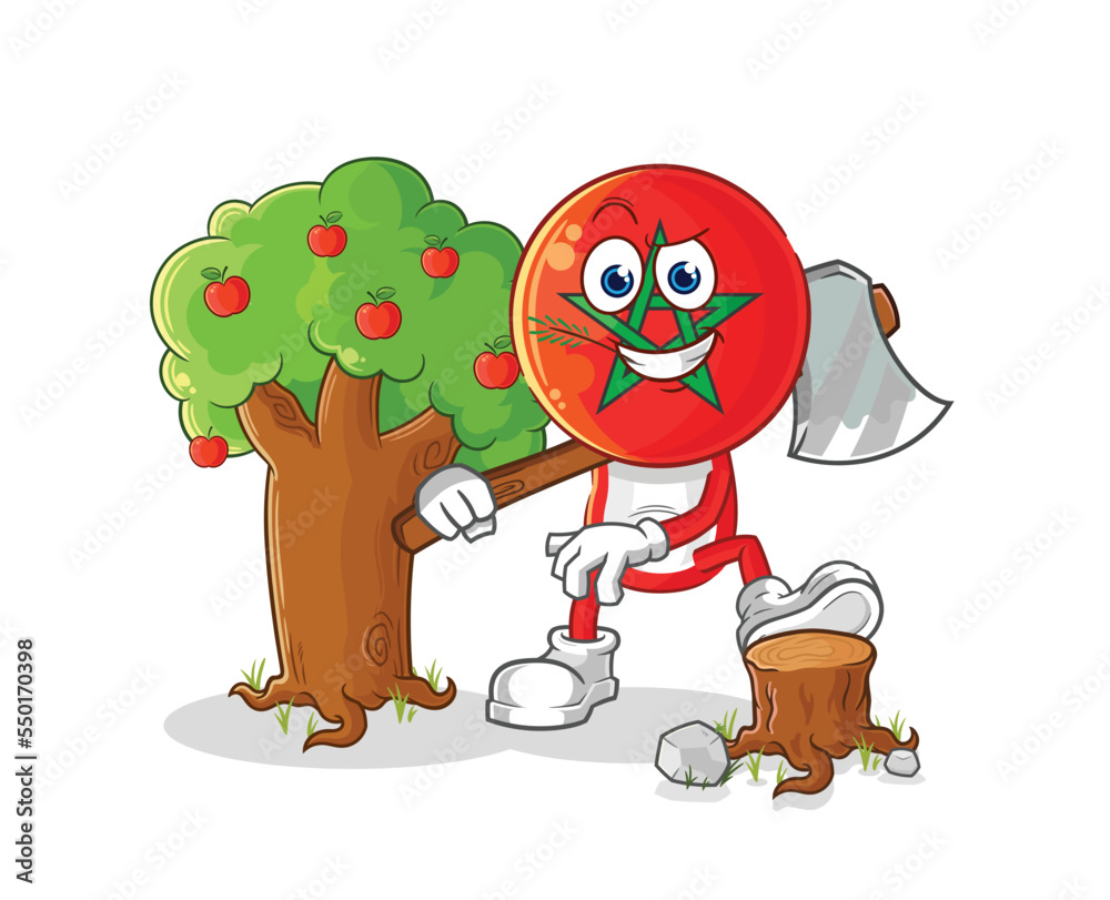 morocco Carpenter illustration. character vector morocco Carpenter illustration. character vector