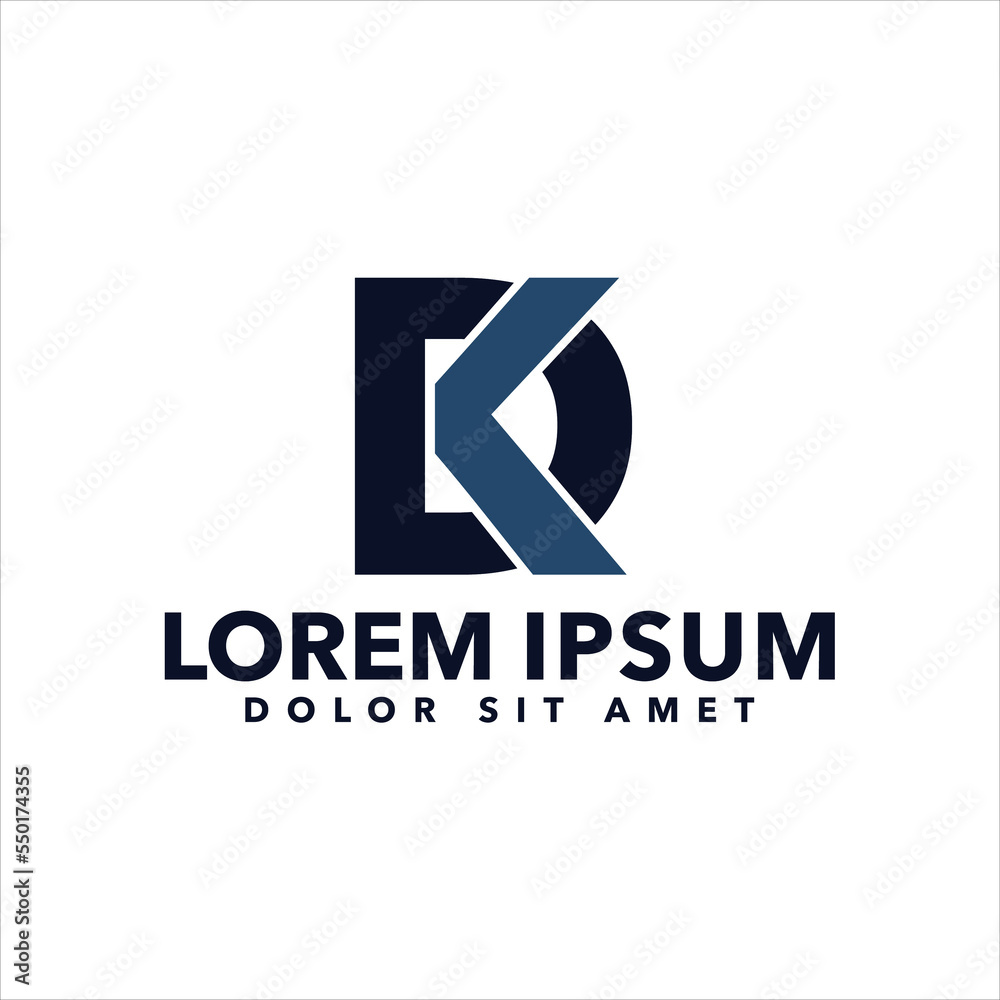 Letter template logo design vector Letter template logo design vector