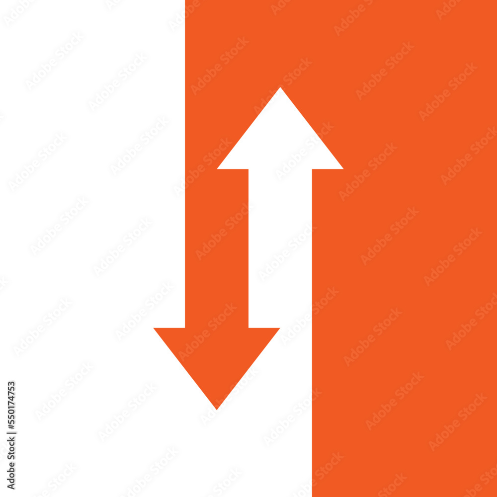 duality of ups and downs, opposite direction arrows defining each other duality of ups and downs, opposite direction arrows defining each other