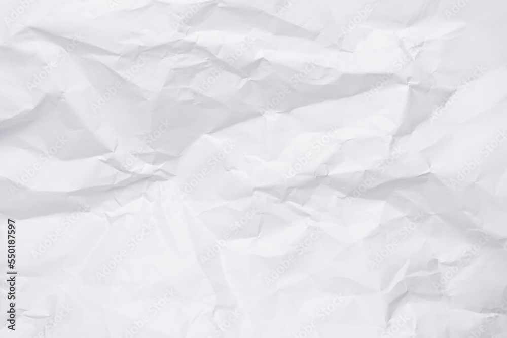 White crumpled paper texture background, clean white wrinkled paper, top view. White crumpled paper texture background, clean white wrinkled paper, top view.