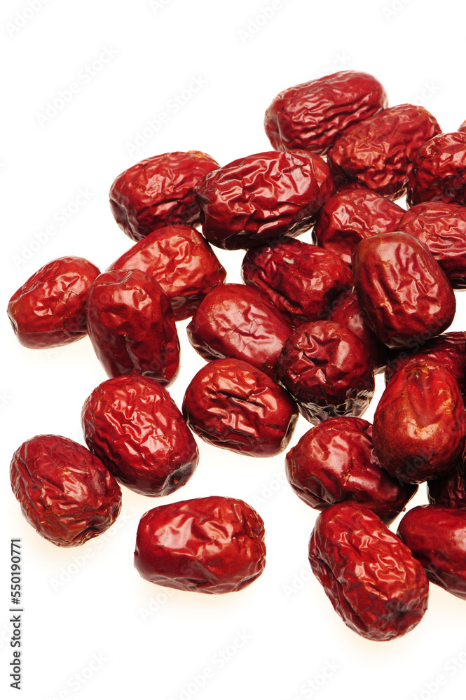 red dates on white background red dates on white background
