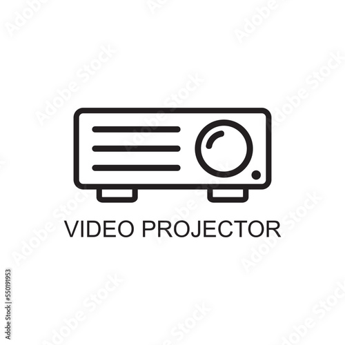 video projector icon , cinema icon © Agus