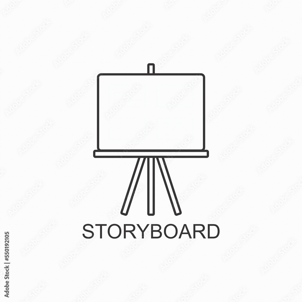 storyboard icon , camera icon vector storyboard icon , camera icon vector