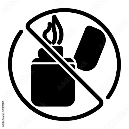 no lighter icon