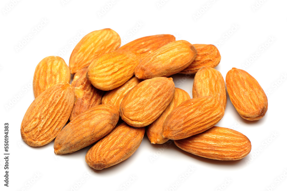 apricot kernel isolated on white background apricot kernel isolated on white background