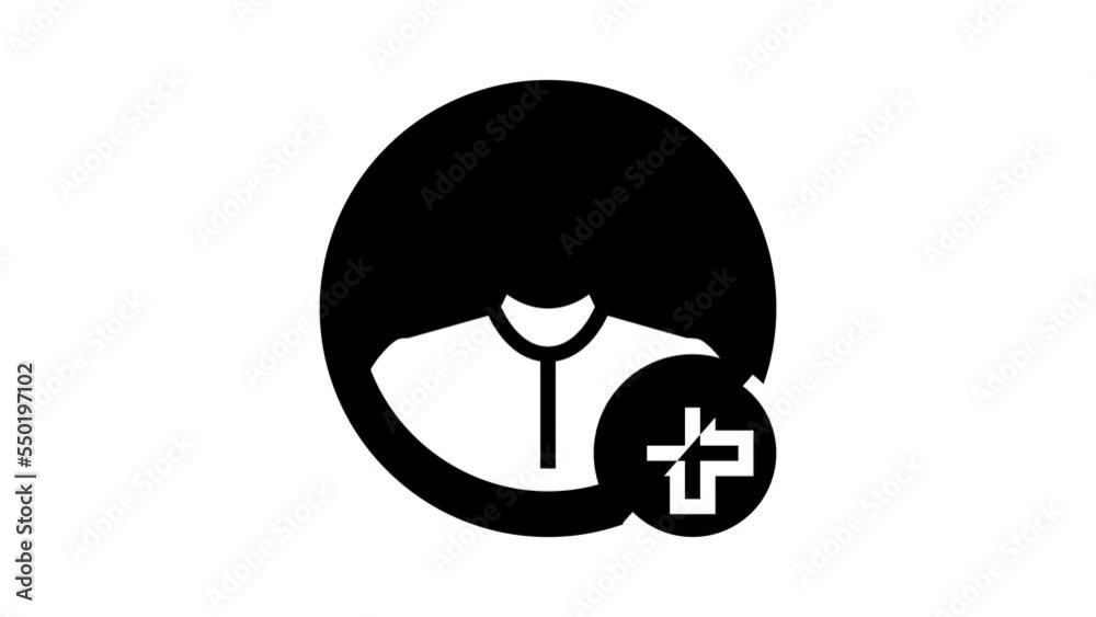 new user registration glyph icon animation new user registration glyph icon animation