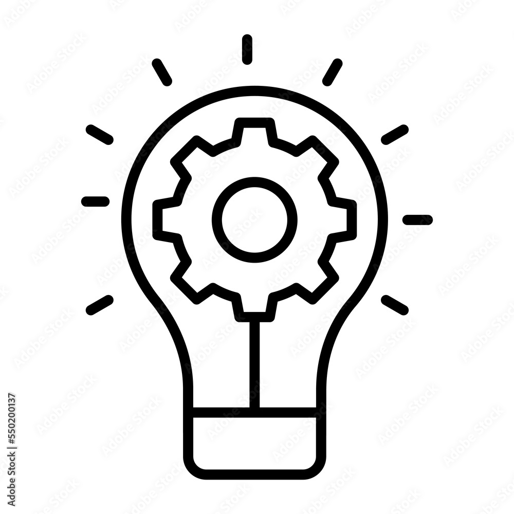 innovation vector icon isolated on white background innovation vector icon isolated on white background