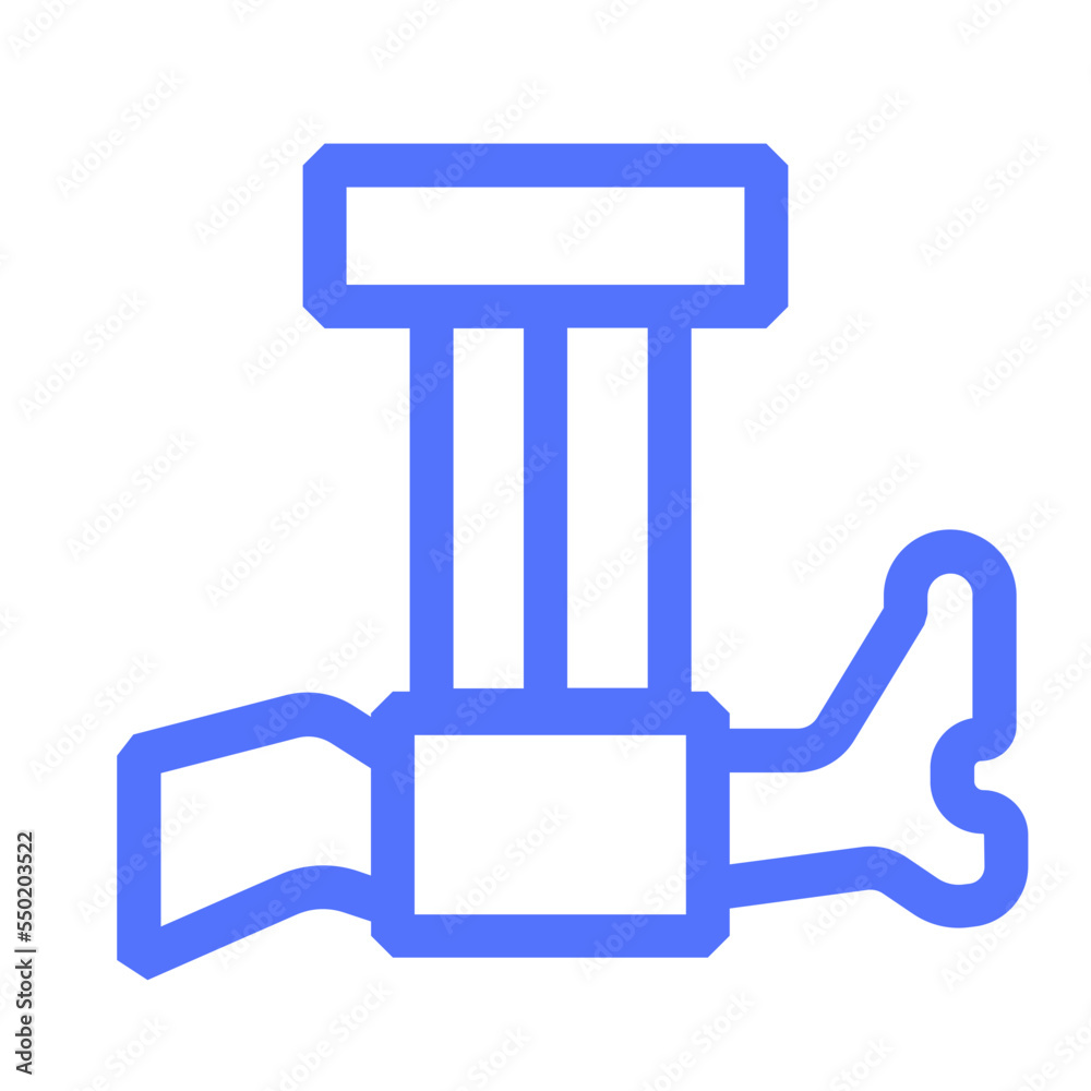 Physiotherapy Broken Leg Foot Gipsum Bandage Physiotherapy Broken Leg Foot Gipsum Bandage