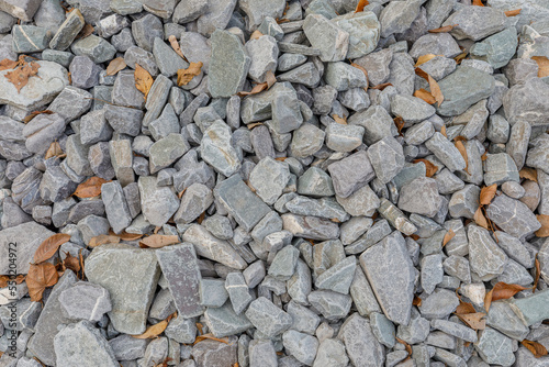 The texture of coarse grave...