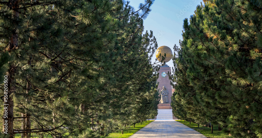 Monument to the Independence and Humanism at the Independence square, Tashkent